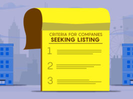 Criteria for Startups Seeking Listing