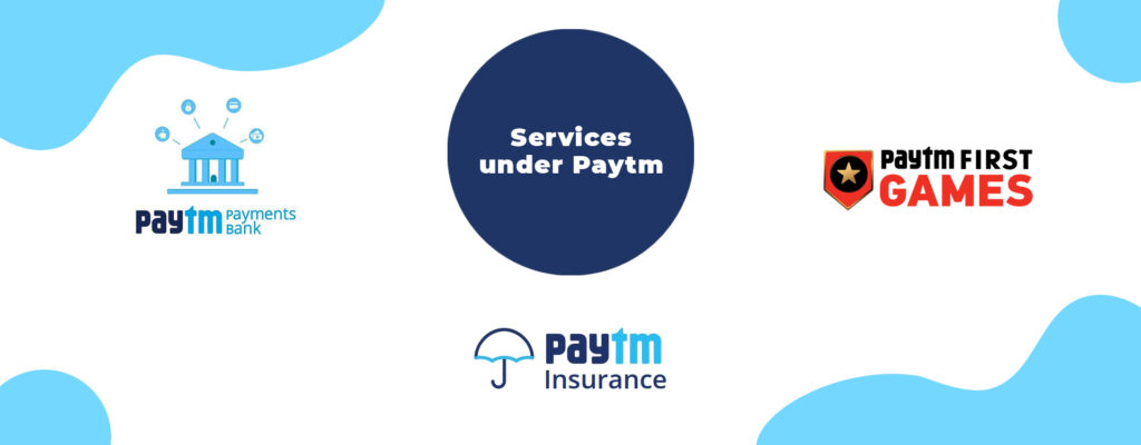 services offered by Paytm