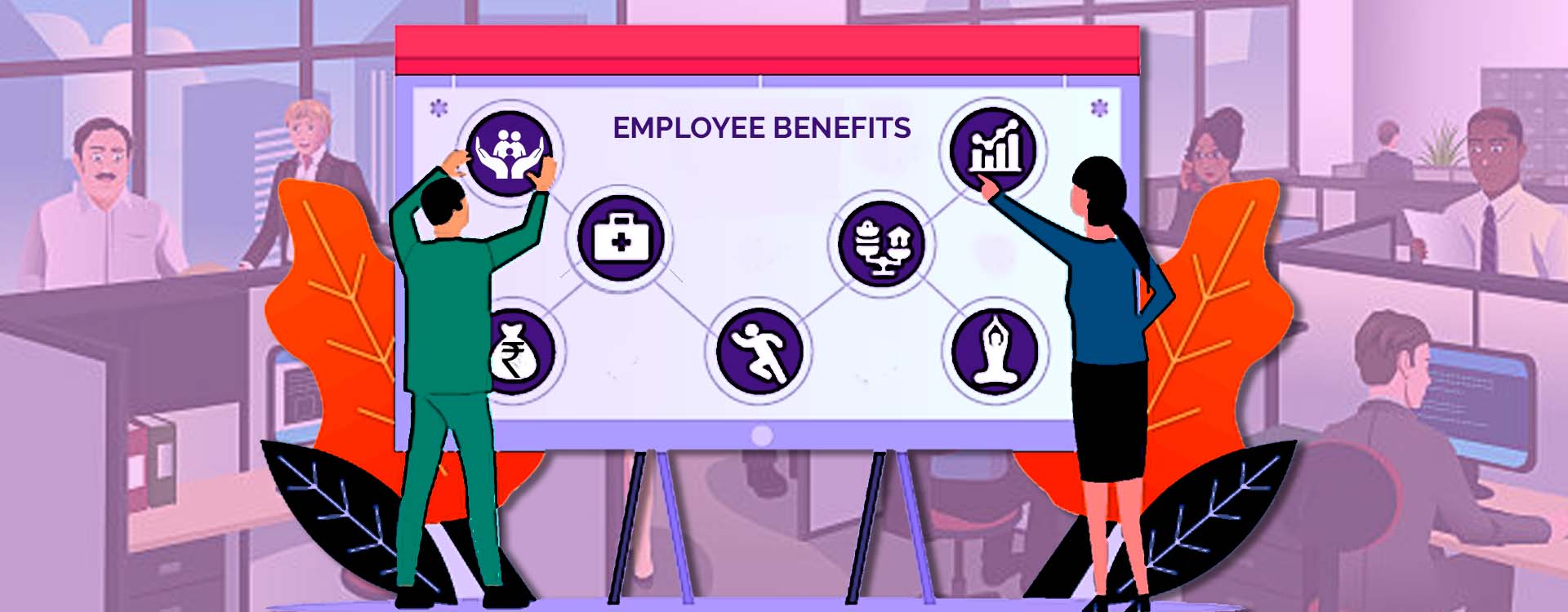 What are the Employee Benefits in Private and Public Organisations?
