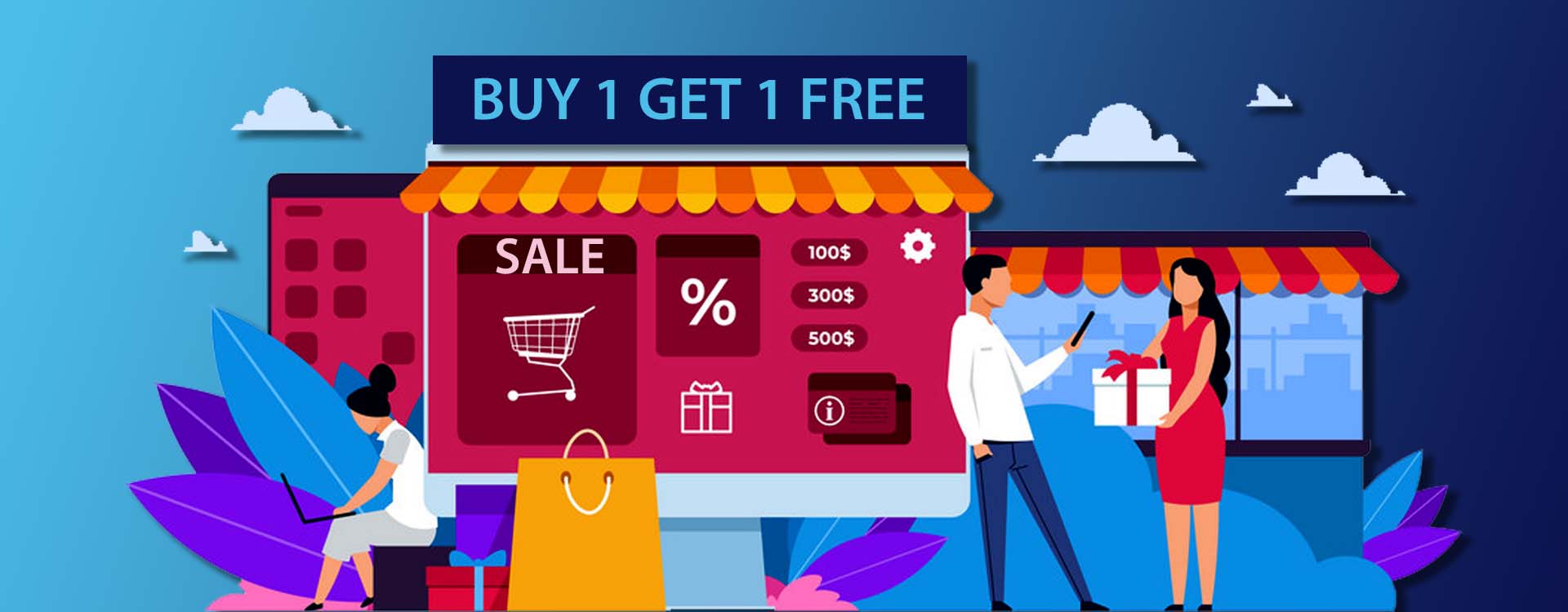 Buy One Give One Free BOGO Retail in India