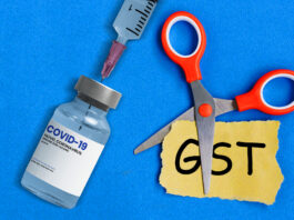 Cutting of GST on Vaccines