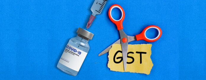 Cutting of GST on Vaccines