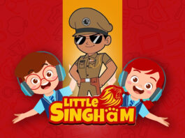 Little Singham is a character-based early learning app for kids.