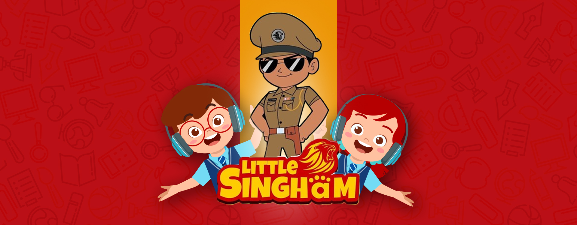 Little Singham is a character-based early learning app for kids.