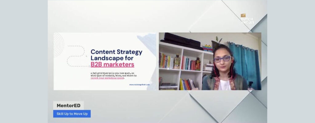 Live Session: 3x3 Content Strategy Landscape for B2B Marketers